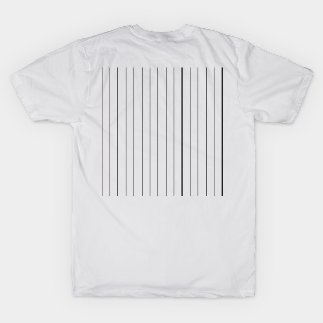 Vertical black stripes pattern by kallyfactory